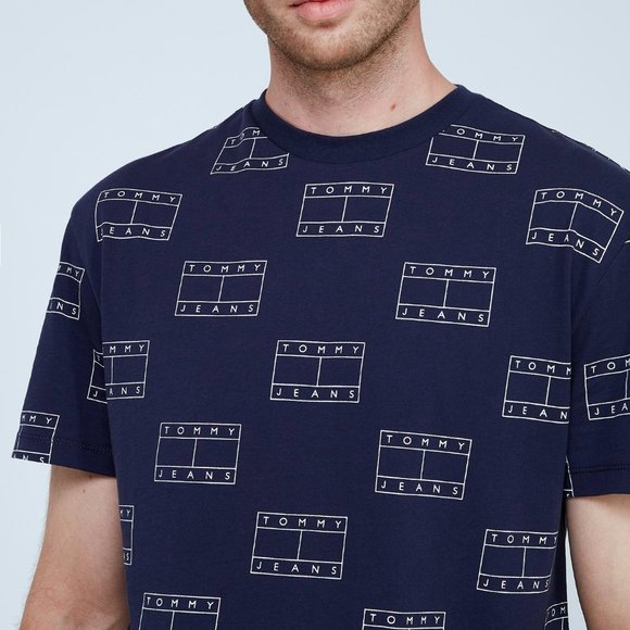 Tommy Jeans Hilfiger 78J3644 411 Tee T shirt NWT - Picture 3 of 11